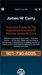 Mobile Screenshot of currymemphislaw.com